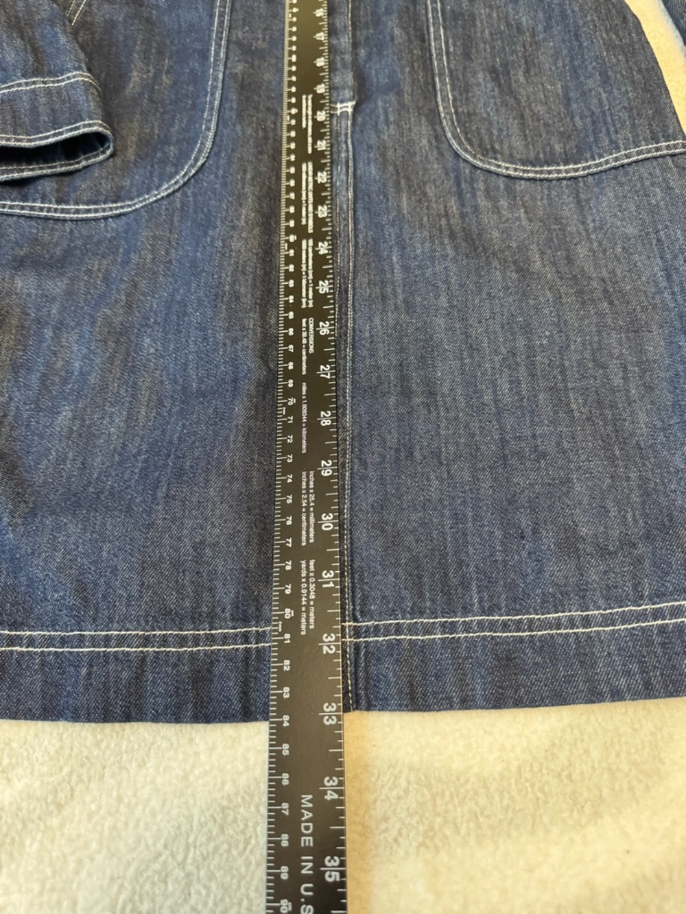 Boden Hattie Denim Dress 4R - Picture 10 of 11